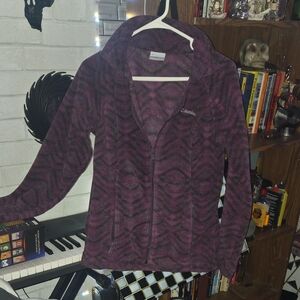 Columbia Plum Zigzag Fleece Jacket
